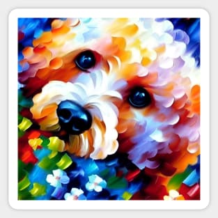 Bichon Frise 1 Sticker